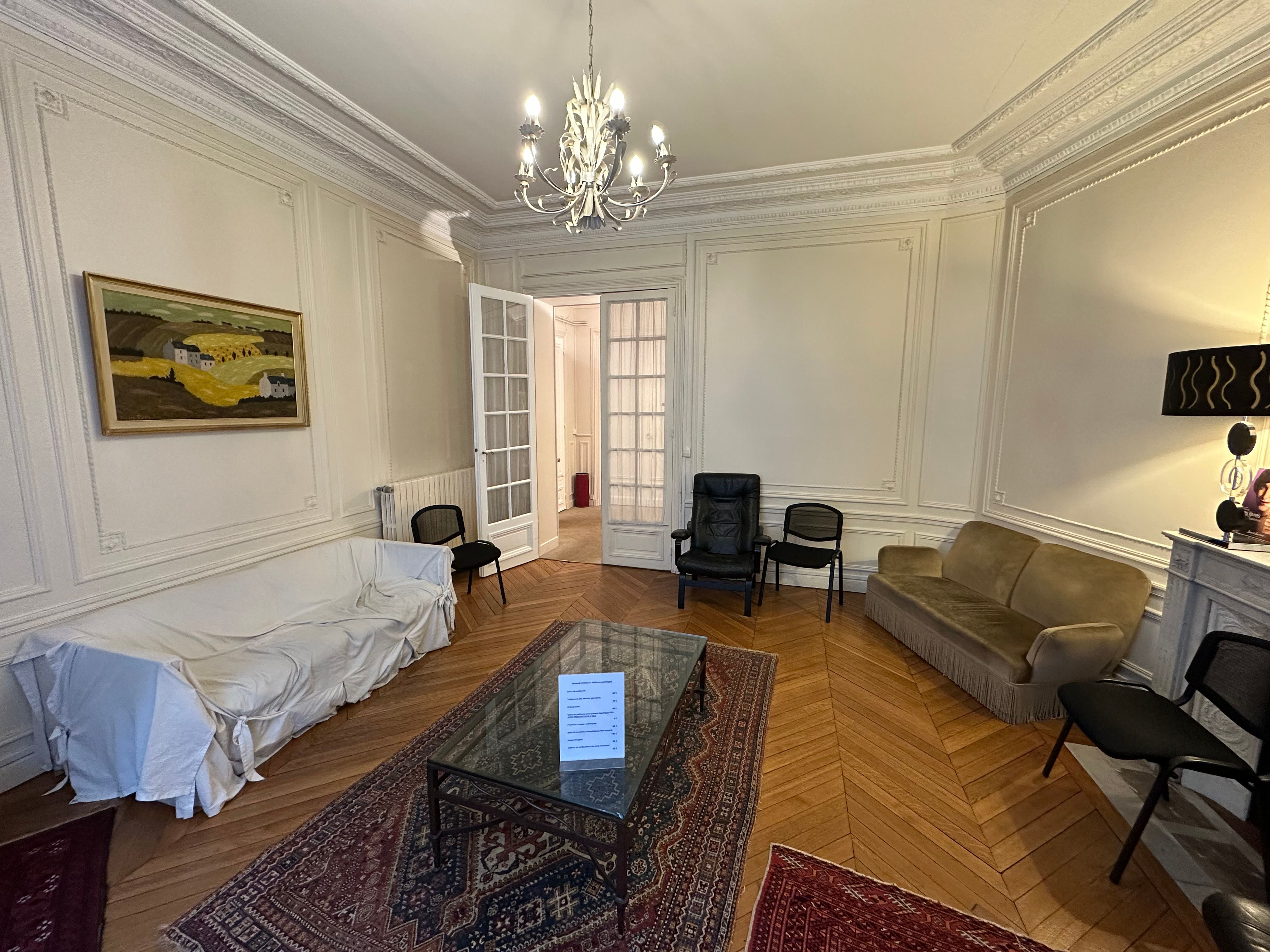Location local au sein d'un cabinet de groupe SCM avenue Mozart Paris 16